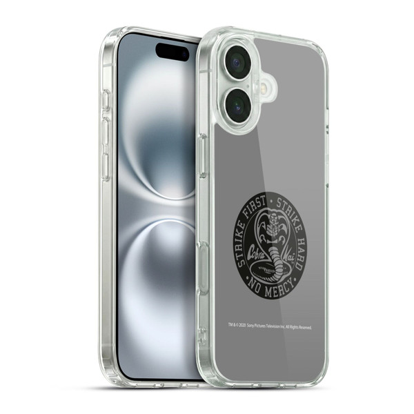 Cobra Kai Graphics Strike Logo 2 Soft Gel Case for Apple iPhone 16 Plus & MagSafe