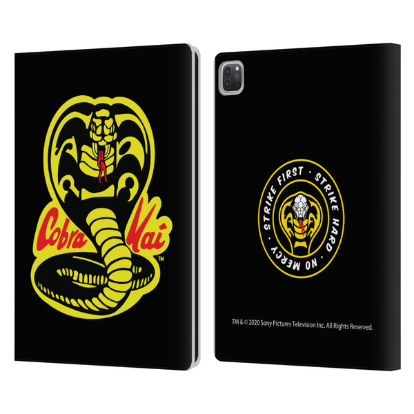Cobra Kai Graphics Logo Leather Book Wallet Case Cover For Apple iPad Pro 13 M4 2024