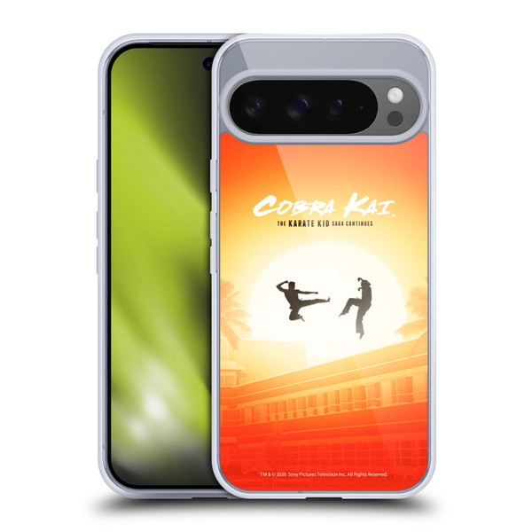 Cobra Kai Graphics Karate Kid Saga Soft Gel Case for Google Pixel 9 Pro XL