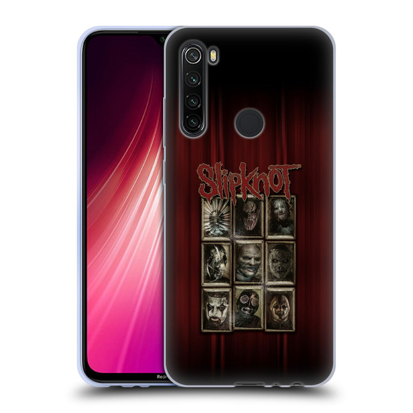 Slipknot Key Art Covered Faces Soft Gel Case for Xiaomi Redmi Note 8T