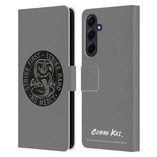 Cobra Kai Graphics Strike Logo 2 Leather Book Wallet Case Cover For Samsung Galaxy A55 5G