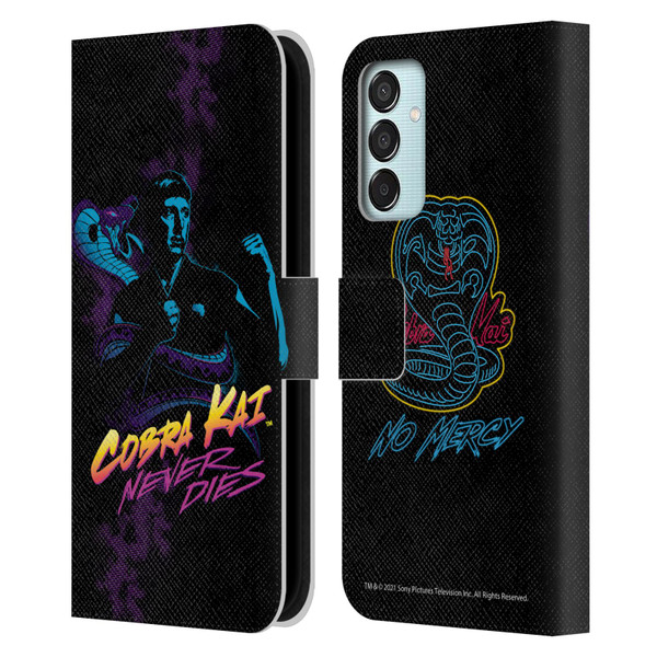 Cobra Kai Key Art Johnny Lawrence Never Dies Leather Book Wallet Case Cover For Samsung Galaxy M15/F15 5G