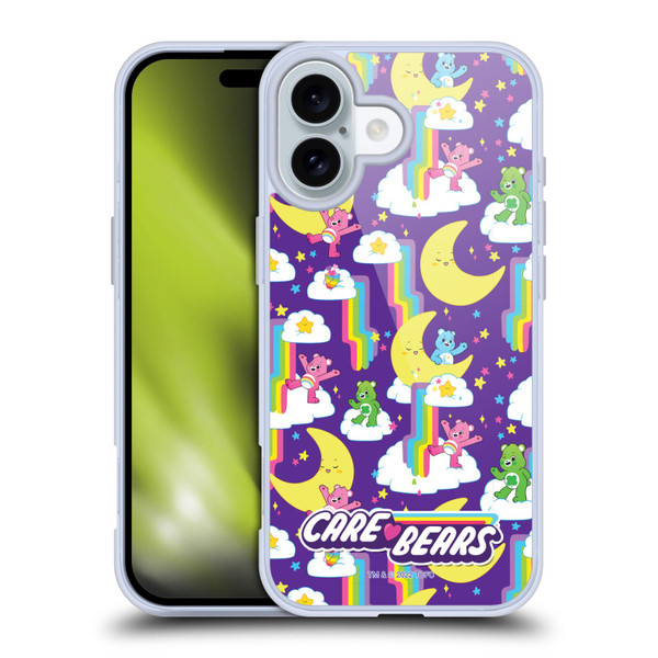 Care Bears 40th Anniversary Rainbow Falls Soft Gel Case for Apple iPhone 16 & MagSafe