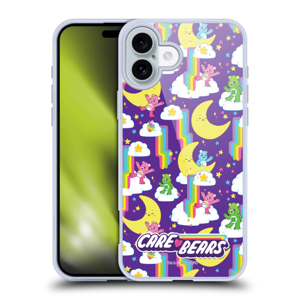 Care Bears 40th Anniversary Rainbow Falls Soft Gel Case for Apple iPhone 16 Plus & MagSafe