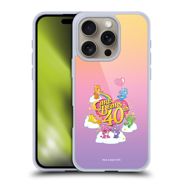 Care Bears 40th Anniversary Celebrate Soft Gel Case for Apple iPhone 16 Pro & MagSafe
