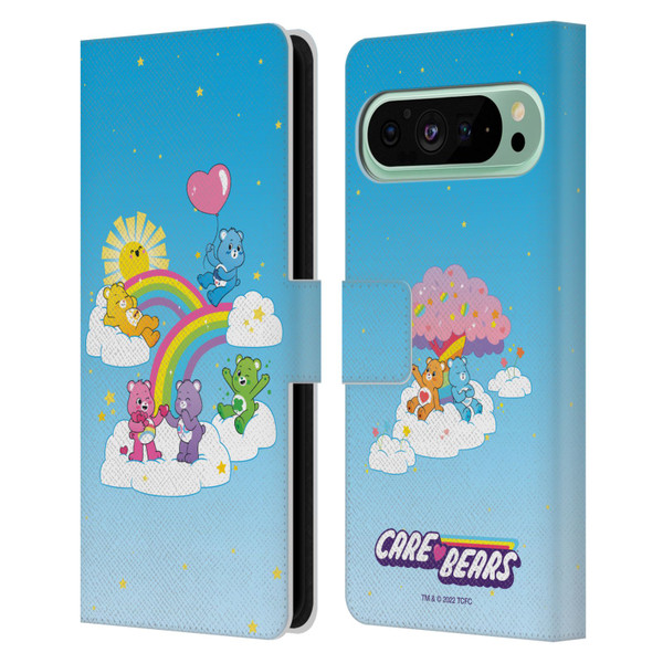 Care Bears 40th Anniversary Iconic Leather Book Wallet Case Cover For Google Pixel 9 Pro XL
