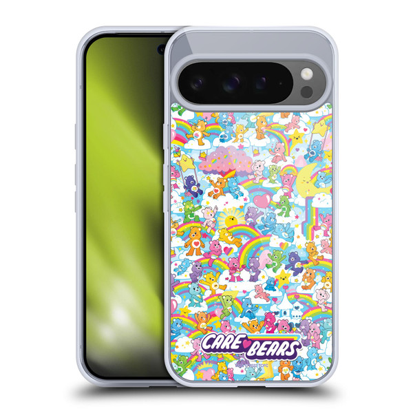 Care Bears 40th Anniversary Rainbow Soft Gel Case for Google Pixel 9 Pro XL Care Bears 40th Anniversary Rainbow Soft Gel Case for Google Pixel 9 Pro XL