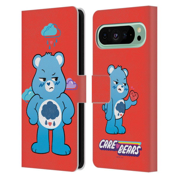 Care Bears Characters Grumpy Leather Book Wallet Case Cover For Google Pixel 9 Pro XL