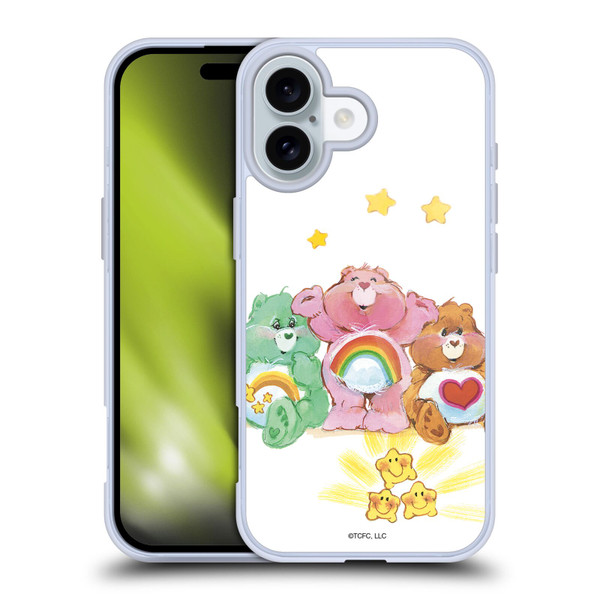 Care Bears Classic Group Soft Gel Case for Apple iPhone 16