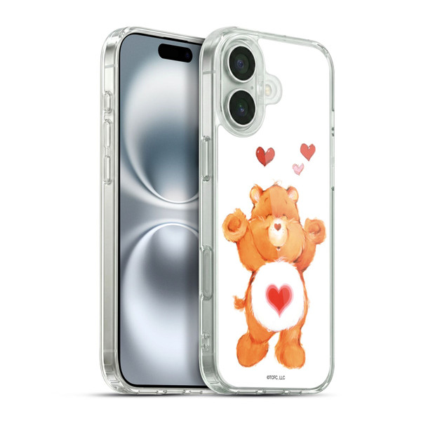 Care Bears Classic Tenderheart Soft Gel Case for Apple iPhone 16 Plus & MagSafe