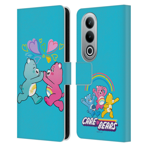 Care Bears Characters Funshine, Cheer And Grumpy Group 2 Leather Book Wallet Case Cover For OPPO OnePlus Ace 3V 5G
