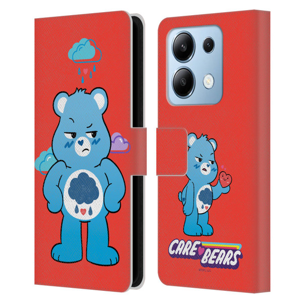 Care Bears Characters Grumpy Leather Book Wallet Case Cover For Xiaomi Redmi Note 13/13 Pro 5G