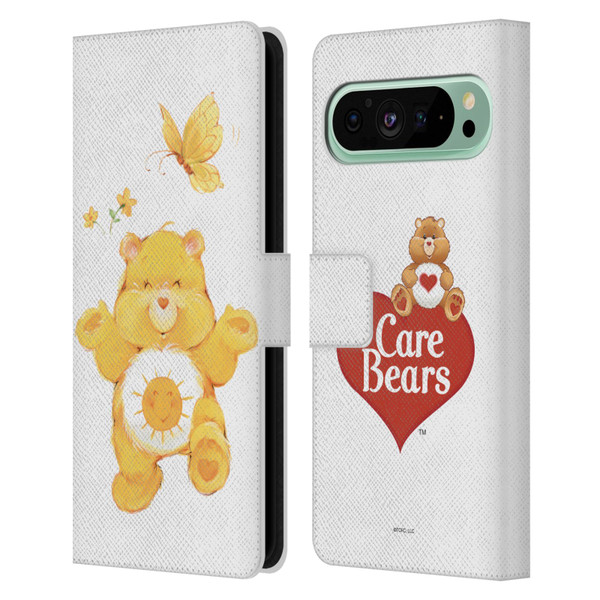 Care Bears Classic Funshine Leather Book Wallet Case Cover For Google Pixel 9 Pro XL