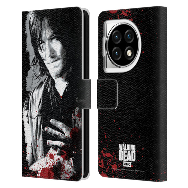 AMC The Walking Dead Gore Wounded Hand Leather Book Wallet Case Cover For OPPO OnePlus Ace 3 5G