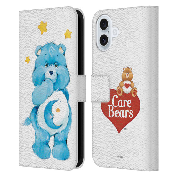Care Bears Classic Dream Leather Book Wallet Case Cover For Apple iPhone 16 Plus