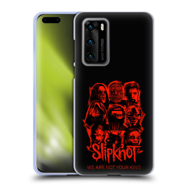 Slipknot We Are Not Your Kind Red Patch Soft Gel Case for Huawei P40 5G
