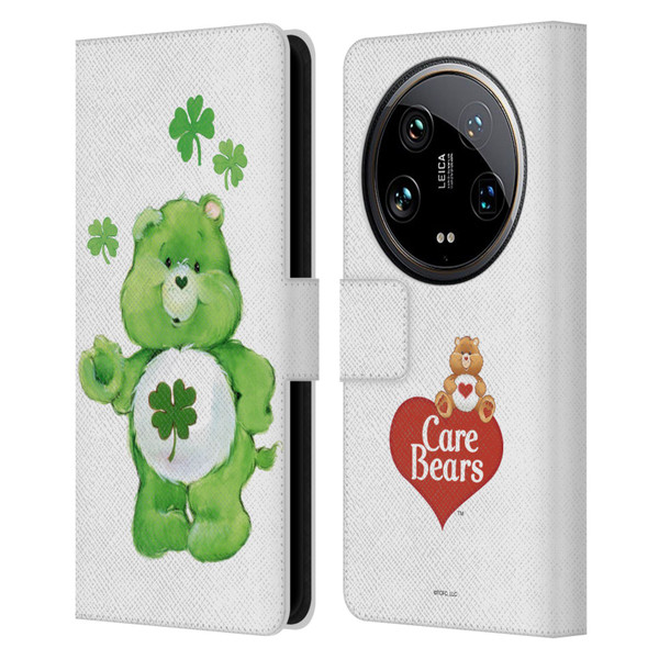 Care Bears Classic Good Luck Leather Book Wallet Case Cover For Xiaomi 14 Ultra