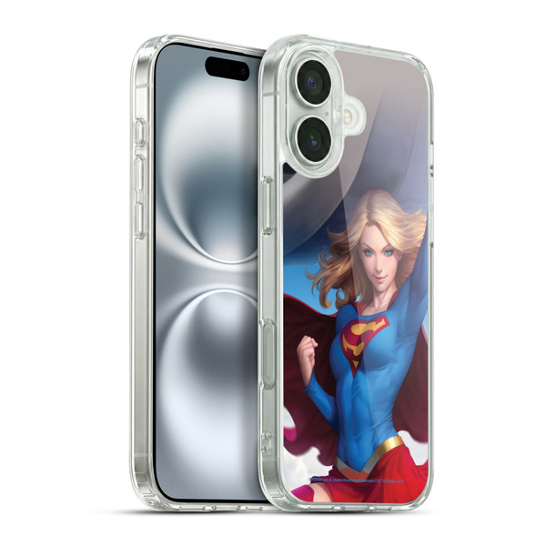 Superman DC Comics Supergirl Comic Art #12 Variant Soft Gel Case for Apple iPhone 16 Plus & MagSafe