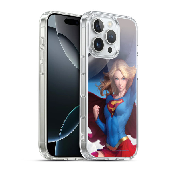 Superman DC Comics Supergirl Comic Art #12 Variant Soft Gel Case for Apple iPhone 16 Pro & MagSafe
