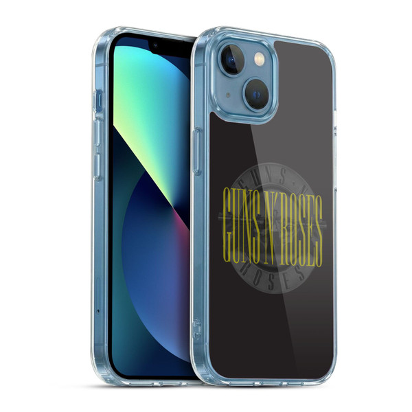 Guns N' Roses Band Art Bullet Soft Gel Case for Apple iPhone 13 Mini & MagSafe