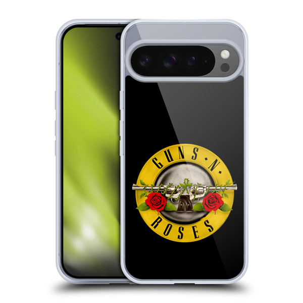 Guns N' Roses Key Art Bullet Logo Soft Gel Case for Google Pixel 9 Pro XL