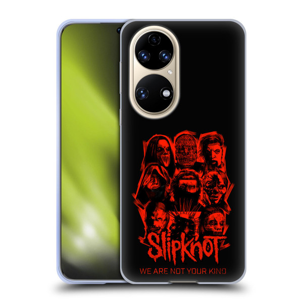 Slipknot We Are Not Your Kind Red Patch Soft Gel Case for Huawei P50