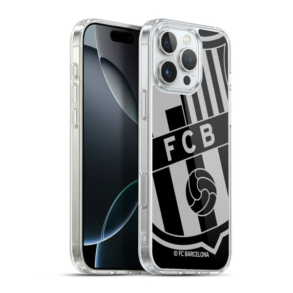 FC Barcelona Crest Oversized Soft Gel Case for Apple iPhone 16 Pro Max & MagSafe