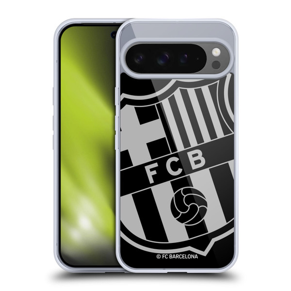 FC Barcelona Crest Oversized Soft Gel Case for Google Pixel 9 Pro XL