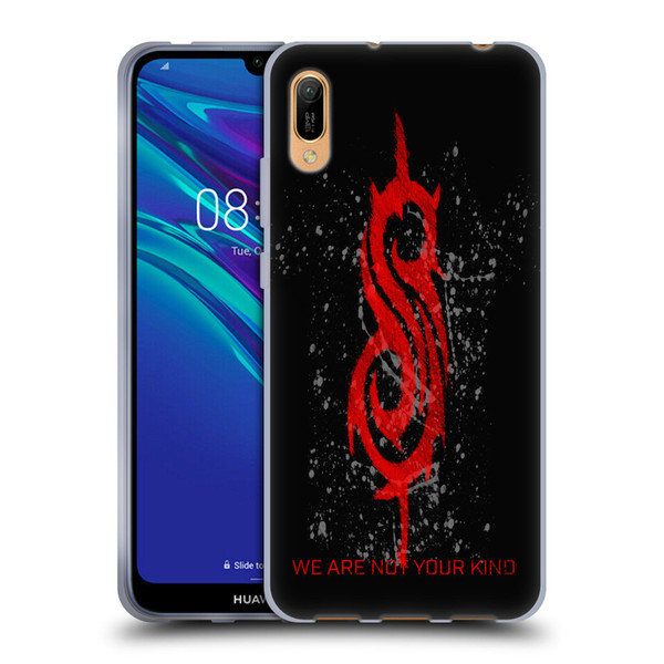 Slipknot We Are Not Your Kind Red Distressed Look Soft Gel Case for Huawei Y6 Pro (2019)
