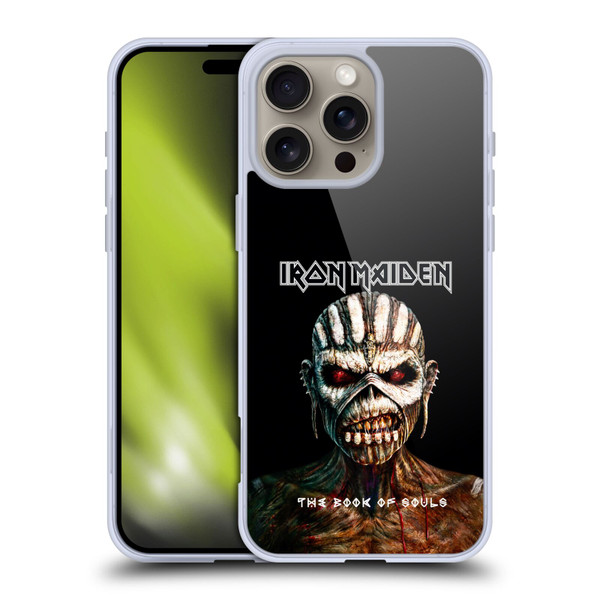 Iron Maiden Album Covers The Book Of Souls Soft Gel Case for Apple iPhone 16 Pro Max
