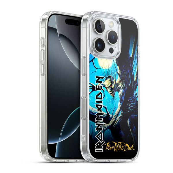 Iron Maiden Album Covers FOTD Soft Gel Case for Apple iPhone 16 Pro & MagSafe