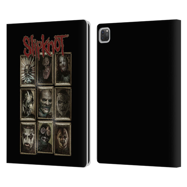 Slipknot Key Art Covered Faces Leather Book Wallet Case Cover For Apple iPad Pro 13 M4 2024