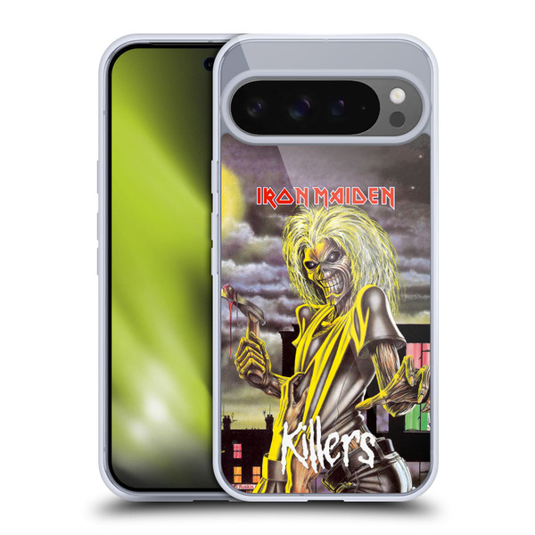 Iron Maiden Album Covers Killers Soft Gel Case for Google Pixel 9 Pro XL