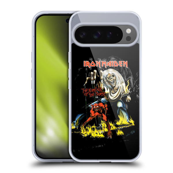 Iron Maiden Album Covers NOTB Soft Gel Case for Google Pixel 9 Pro XL