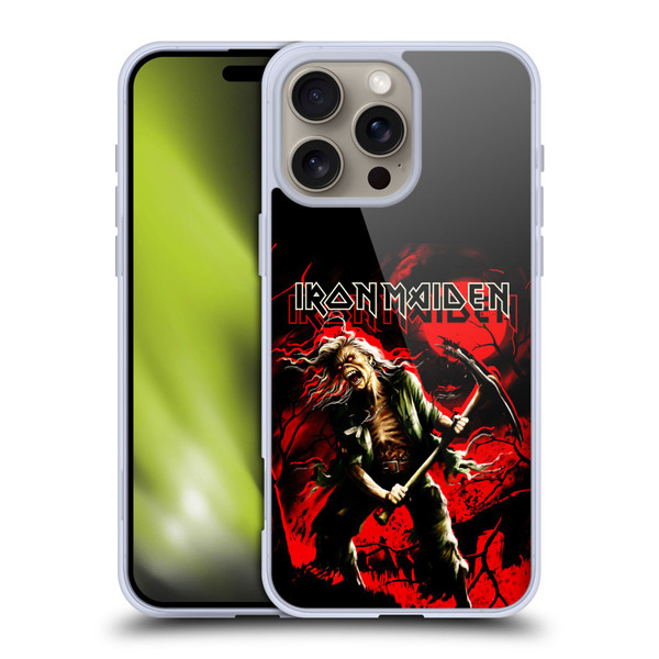 Iron Maiden Art Benjamin Breeg Soft Gel Case for Apple iPhone 16 Pro Max