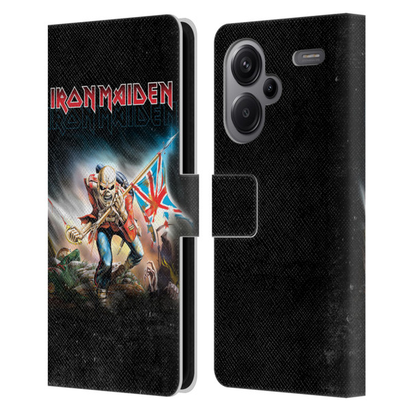 Iron Maiden Art Trooper 2016 Leather Book Wallet Case Cover For Xiaomi Redmi Note 13 Pro Plus 5G