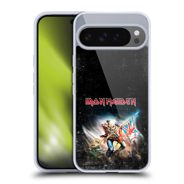 Iron Maiden Art Trooper 2016 Soft Gel Case for Google Pixel 9 Pro XL