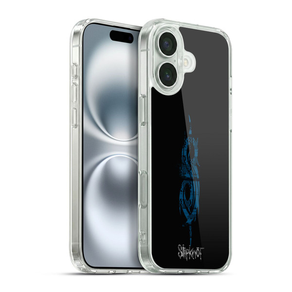 Slipknot We Are Not Your Kind Glitch Logo Soft Gel Case for Apple iPhone 16 Plus & MagSafe