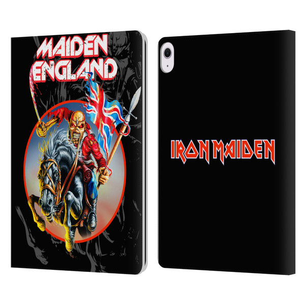 Iron Maiden Tours England Leather Book Wallet Case Cover For Apple iPad Air 13 2024