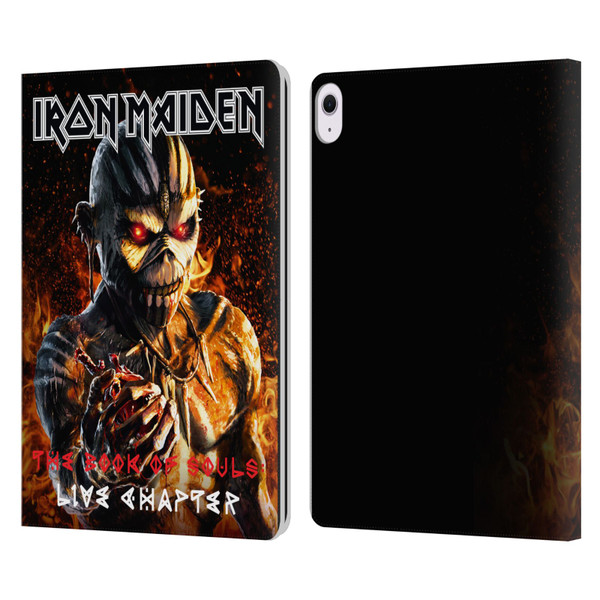 Iron Maiden Tours TBOS Live Chapter Leather Book Wallet Case Cover For Apple iPad Air 13 2024