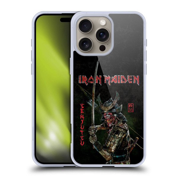 Iron Maiden Senjutsu Album Cover Soft Gel Case for Apple iPhone 16 Pro Max