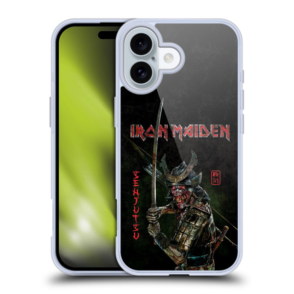 Iron Maiden Senjutsu Album Cover Soft Gel Case for Apple iPhone 16