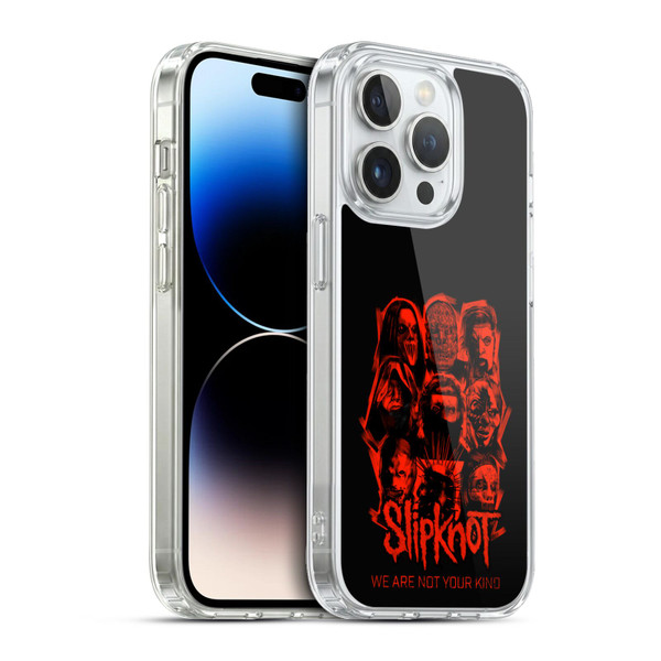 Slipknot We Are Not Your Kind Red Patch Soft Gel Case for Apple iPhone 13 Pro & MagSafe
