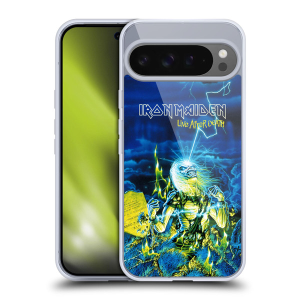 Iron Maiden Tours Live After Death Soft Gel Case for Google Pixel 9 Pro XL