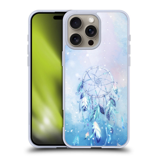 Simone Gatterwe Assorted Designs Blue Dreamcatcher Soft Gel Case for Apple iPhone 16 Pro Max