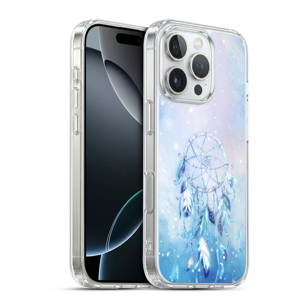 Simone Gatterwe Assorted Designs Blue Dreamcatcher Soft Gel Case for Apple iPhone 16 Pro & MagSafe