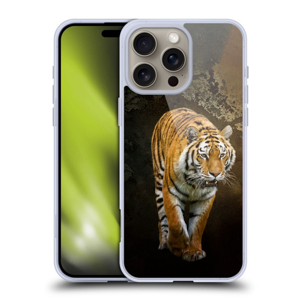 Simone Gatterwe Animals Siberian Tiger Soft Gel Case for Apple iPhone 16 Pro Max