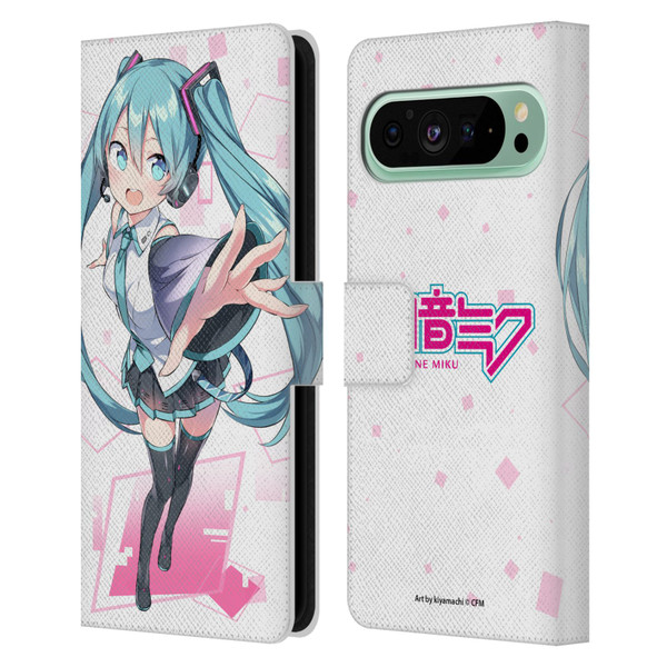 Hatsune Miku Graphics Cute Leather Book Wallet Case Cover For Google Pixel 9 Pro XL