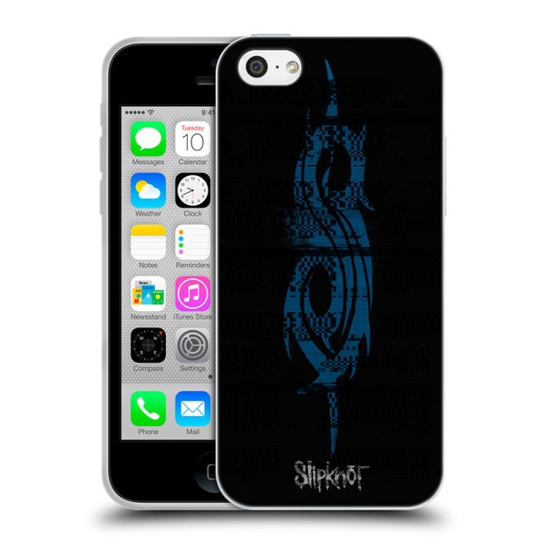 Slipknot We Are Not Your Kind Glitch Logo Soft Gel Case for Apple iPhone 5c