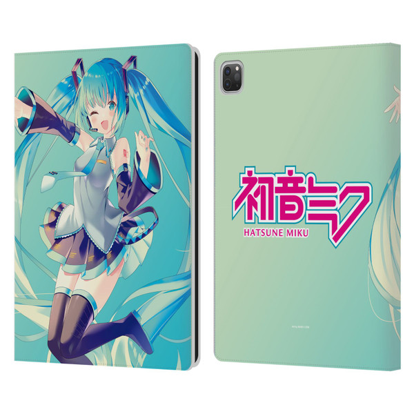 Hatsune Miku Graphics Sing Leather Book Wallet Case Cover For Apple iPad Pro 13 M4 2024
